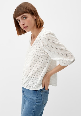 s.Oliver Blouse in Beige