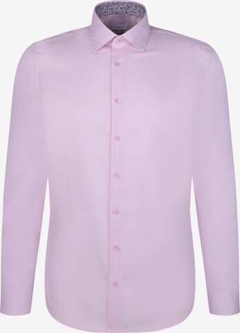 SEIDENSTICKER Zakelijk overhemd in Roze: voorkant