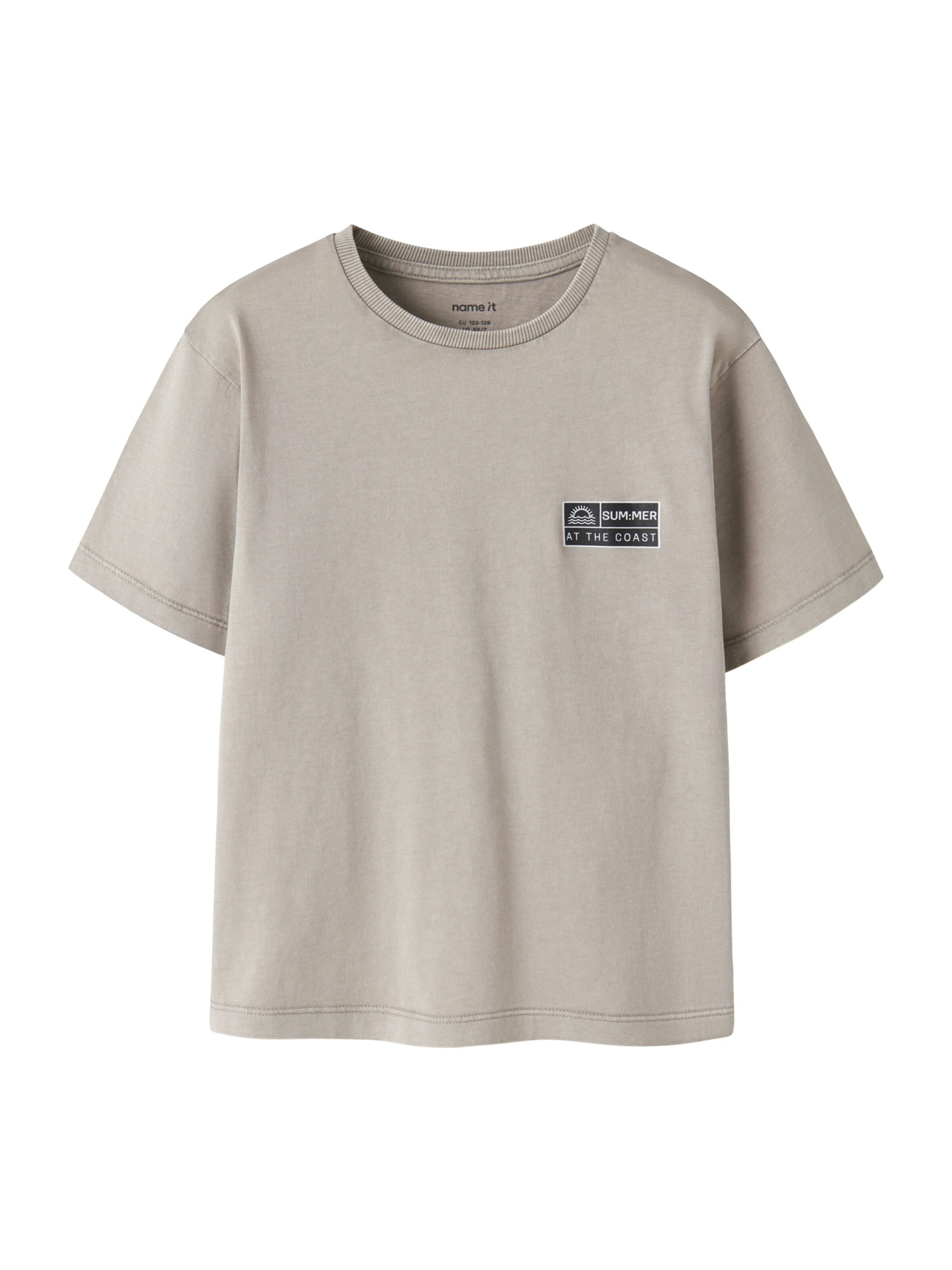 NAME IT T-Shirt 'NKMFANDEL' in pastellgrün / schwarz, Produktansicht