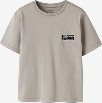 NAME IT Shirt 'NKMFANDEL' in Green: front