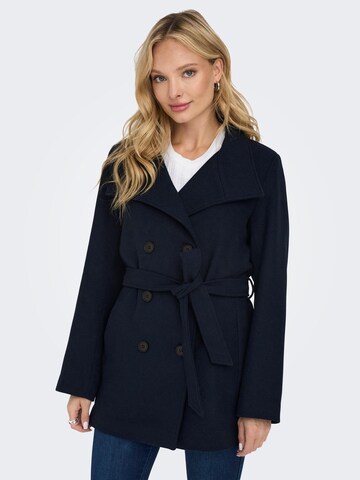 Manteau mi-saison 'MEDINA' ONLY en bleu : devant