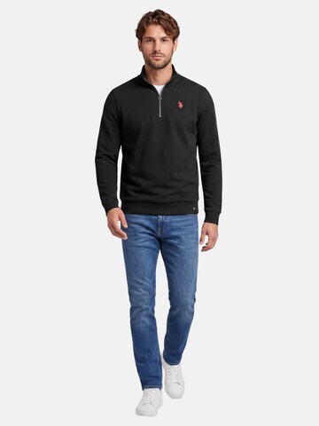 U.S. POLO ASSN. Sweatshirt in Black