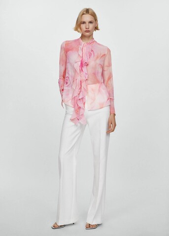 MANGO Blouse 'iris' in Roze