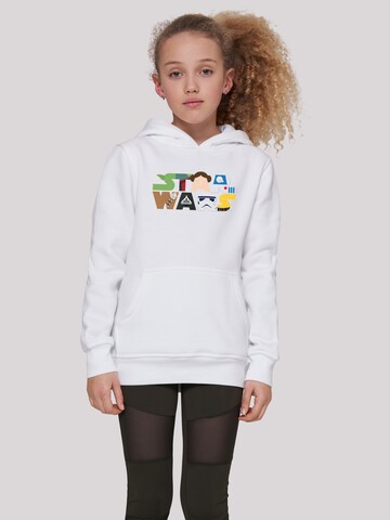 F4NT4STIC Sweatshirt 'Star Wars Character' in Weiß: predná strana