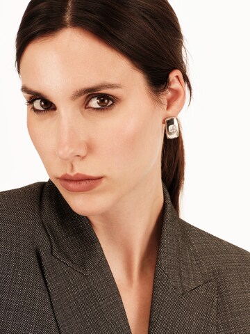 Breil Earrings 'Stylize' in Silver