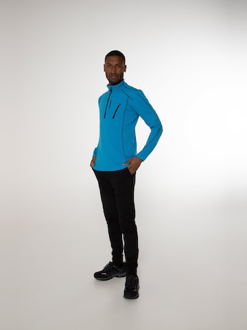 PROTEST Athletic Sweatshirt 'HUMANS' in Blue: front
