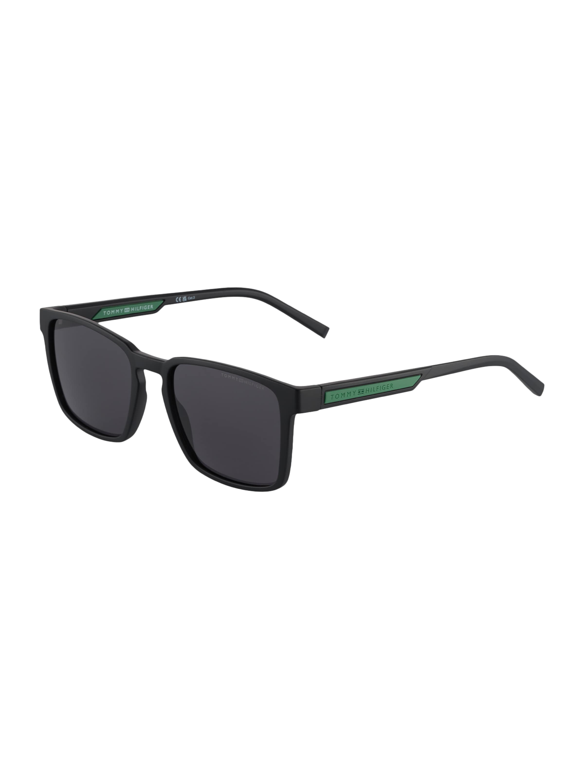 TOMMY HILFIGER Sonnenbrille in Schwarz: Vorderseite