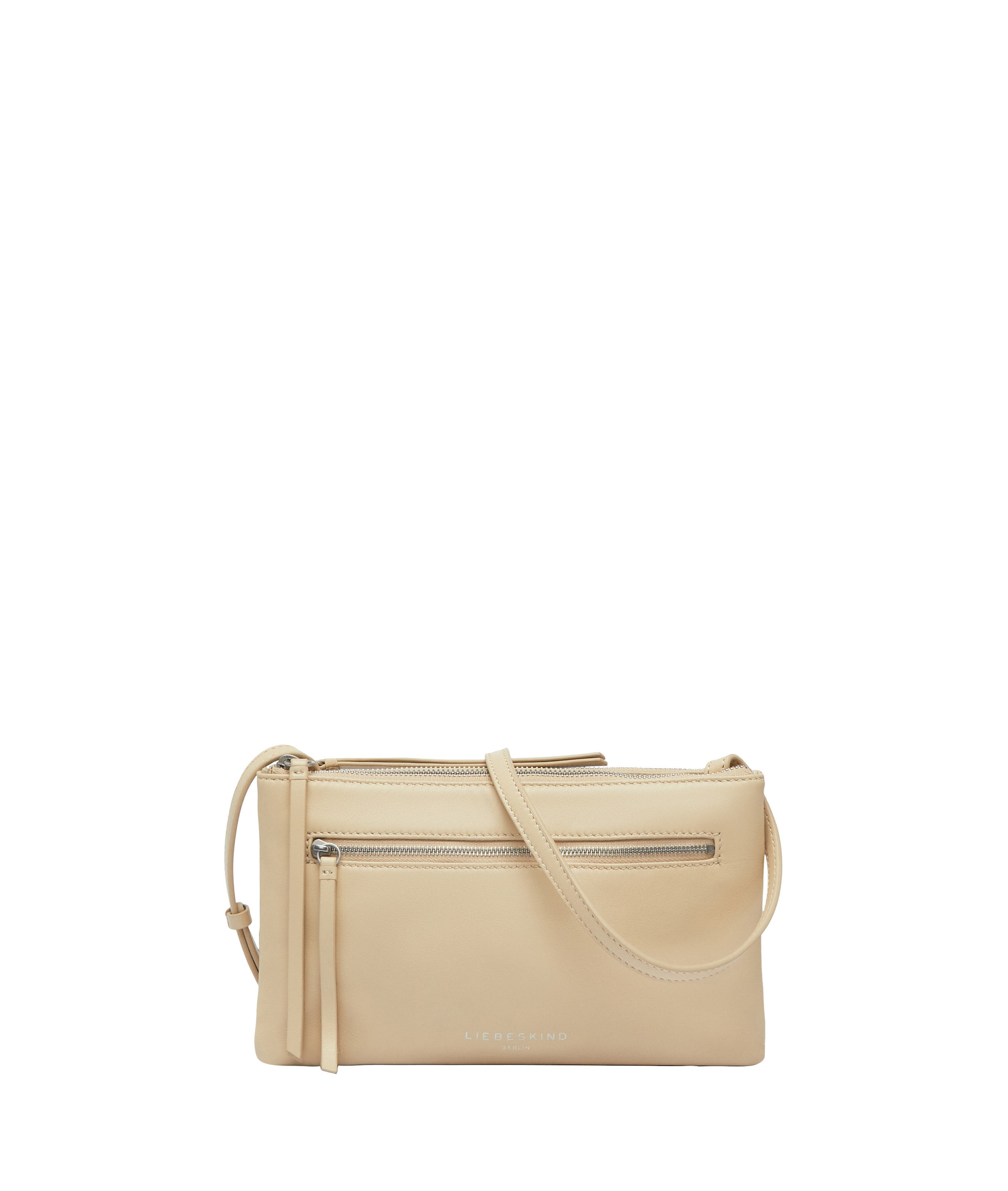Liebeskind Berlin Crossbody bag in Beige: front