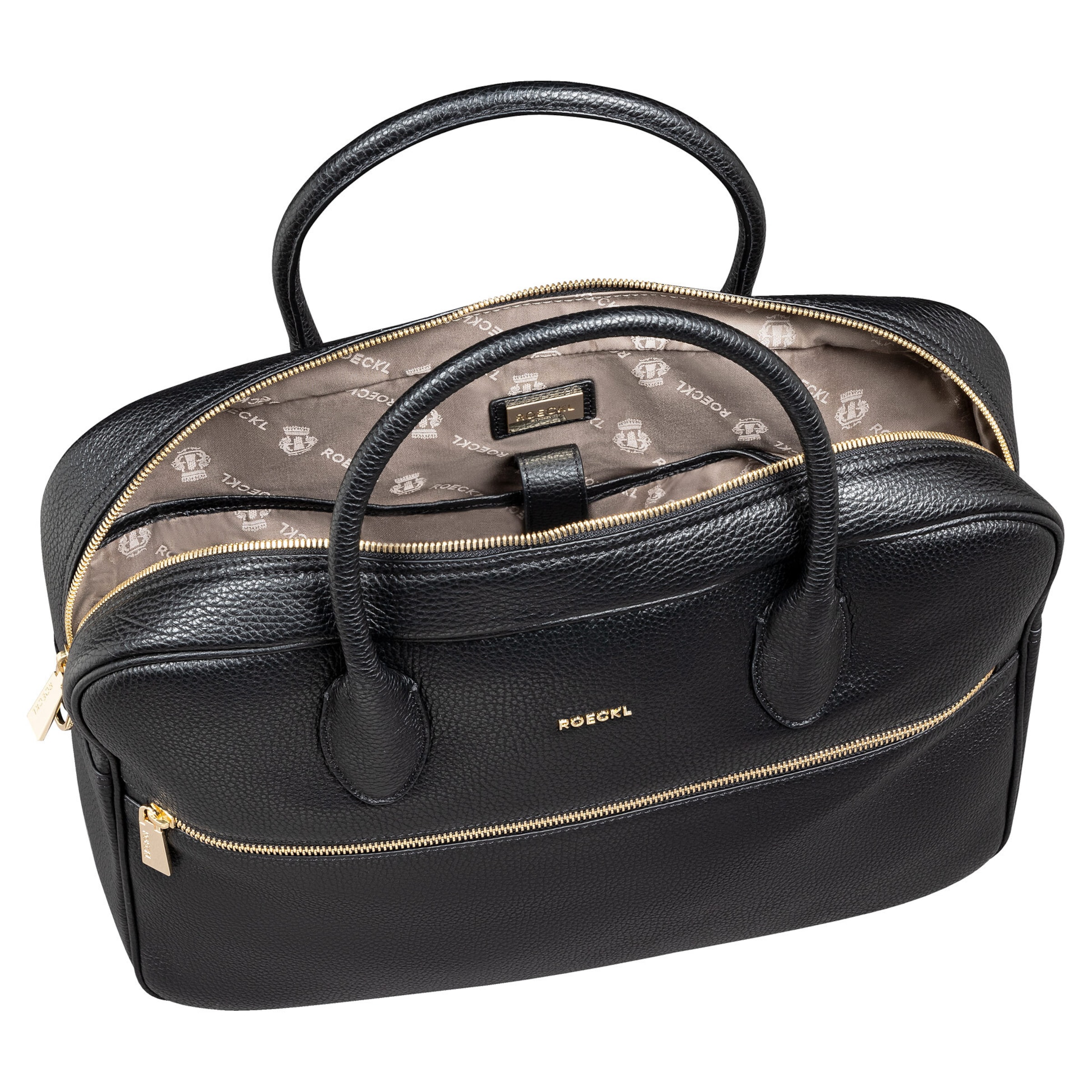 Roeckl Aktentas 'DANA LAPTOPTASCHE LARGE' in Zwart