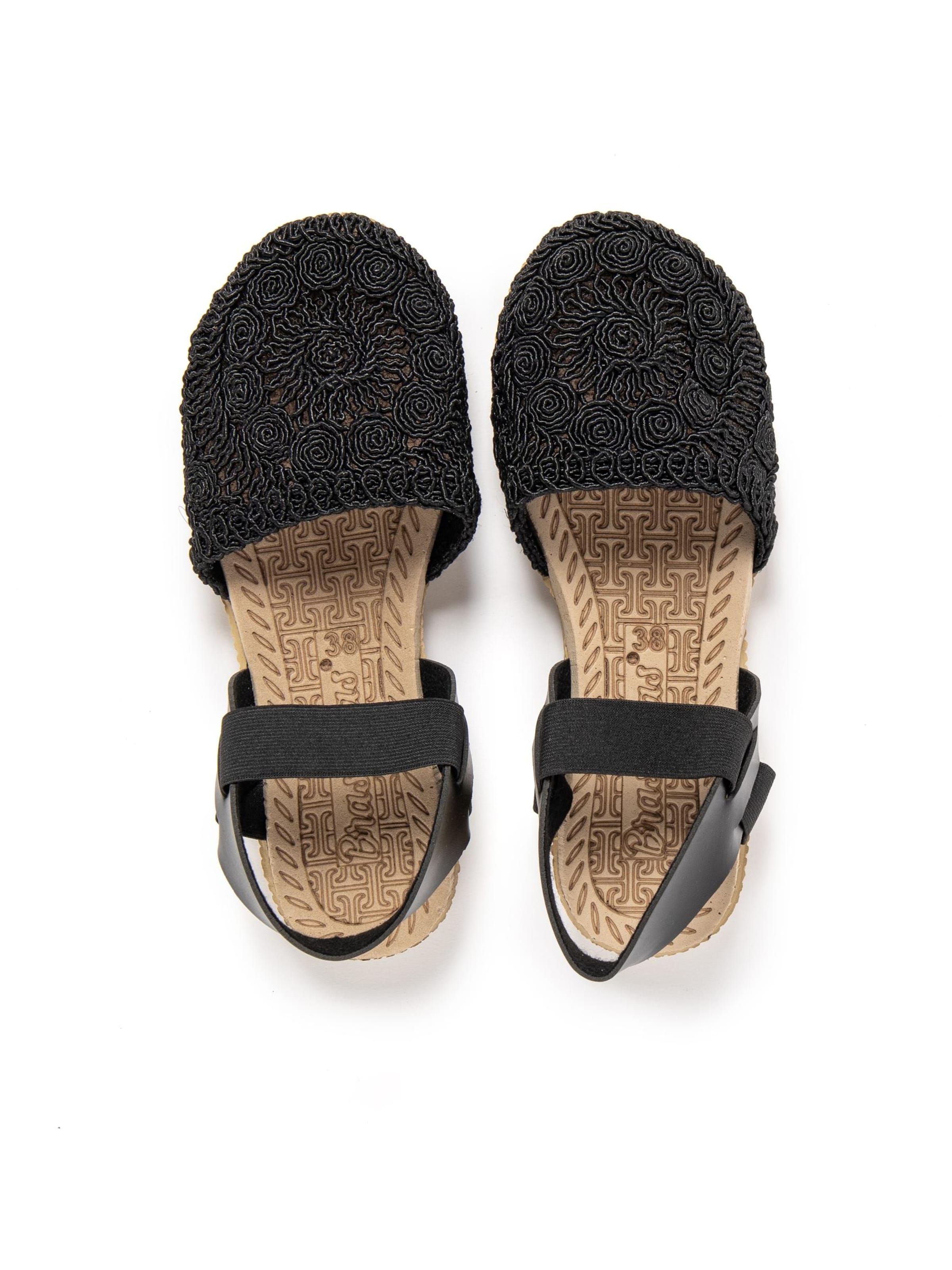 Brasileras Sandale 'Marmara'‌‌‌‌ in Schwarz