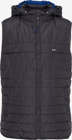 FQ1924 Bodywarmer 'Danial' in Grijs: voorkant