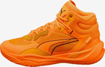 Scarpa sportiva 'Playmaker Pro' di PUMA in arancione