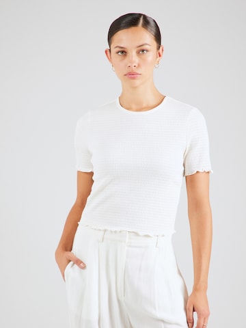 ONLY T-shirt 'INGA' i vit: framsida