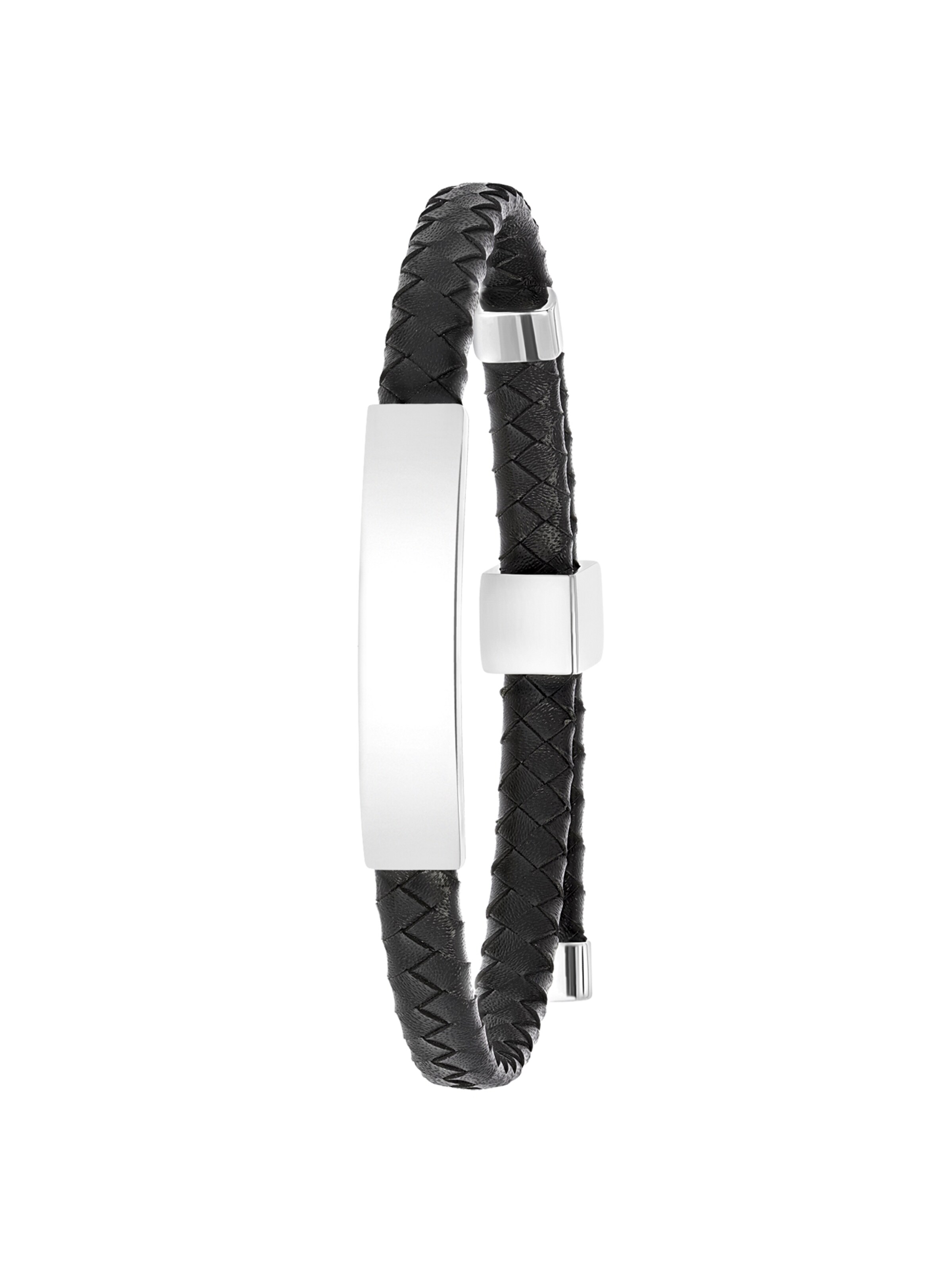 Lucardi Armband in Silber: Vorderseite