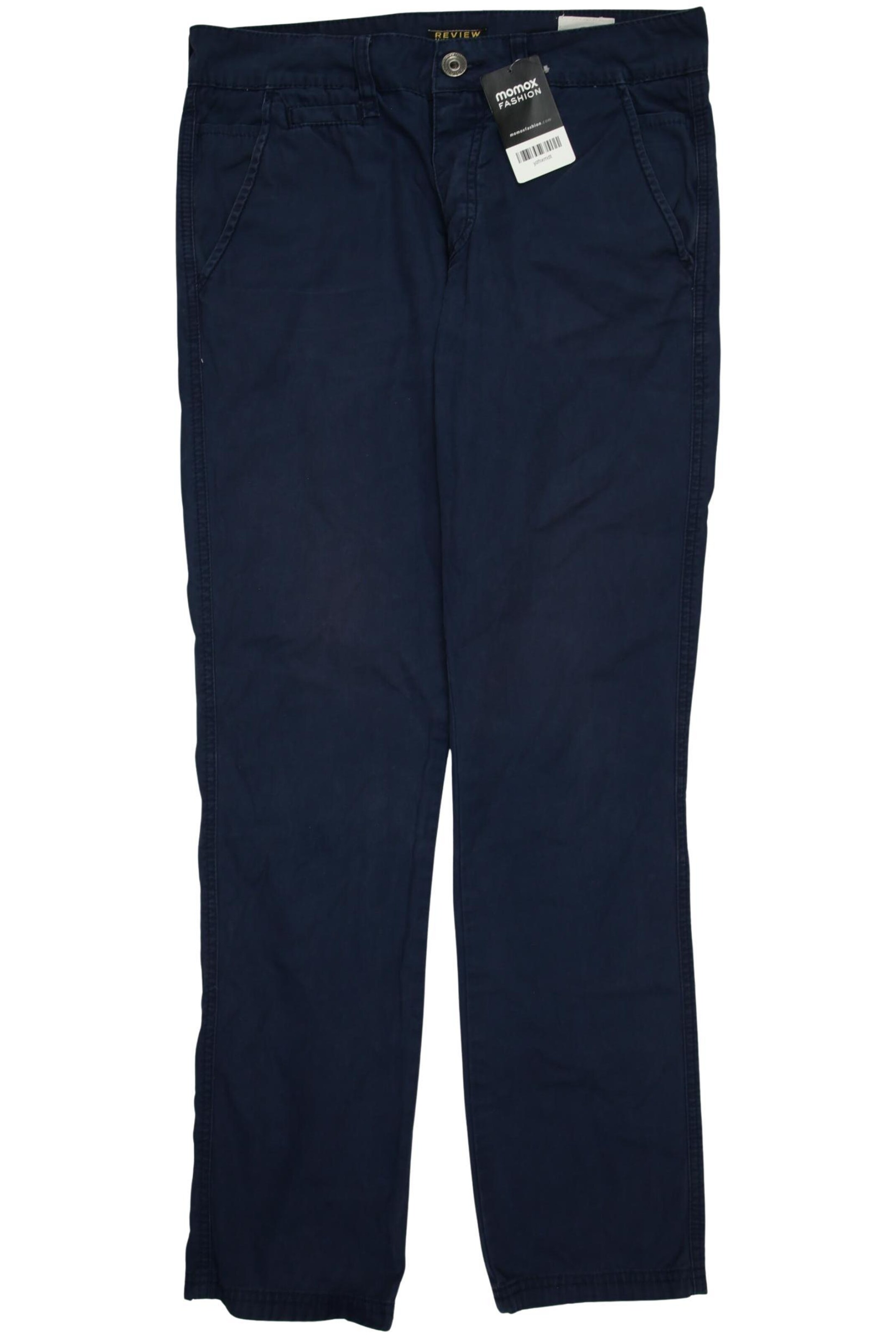 Review Pants in 31-32 in Blue: front