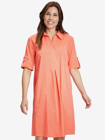 Betty Barclay Shirt Dress in Orange: front