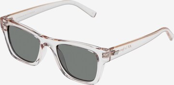 LE SPECS Sonnenbrille 'LE PHOQUE' in Transparent: predná strana