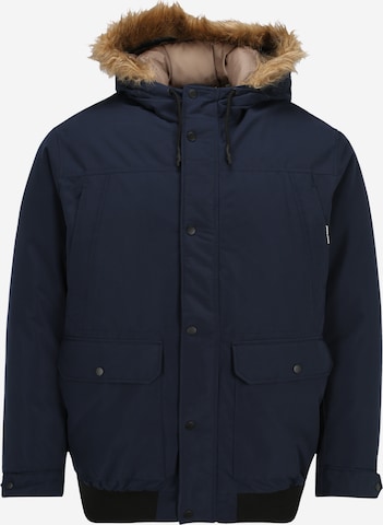 Jack & Jones Plus - Casaco de inverno 'WINNER' em azul: frente