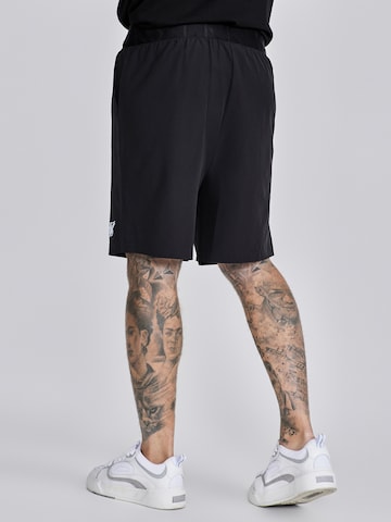 SikSilk Regular Trousers in Black