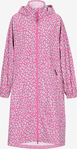 Manteau fonctionnel Schmuddelwedda en rose : devant