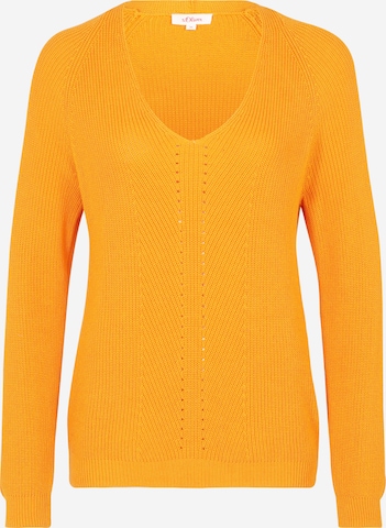 s.Oliver Pullover in Orange: predná strana