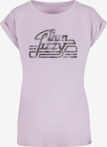 T-shirt 'Thin Lizzy' Merchcode en violet : devant