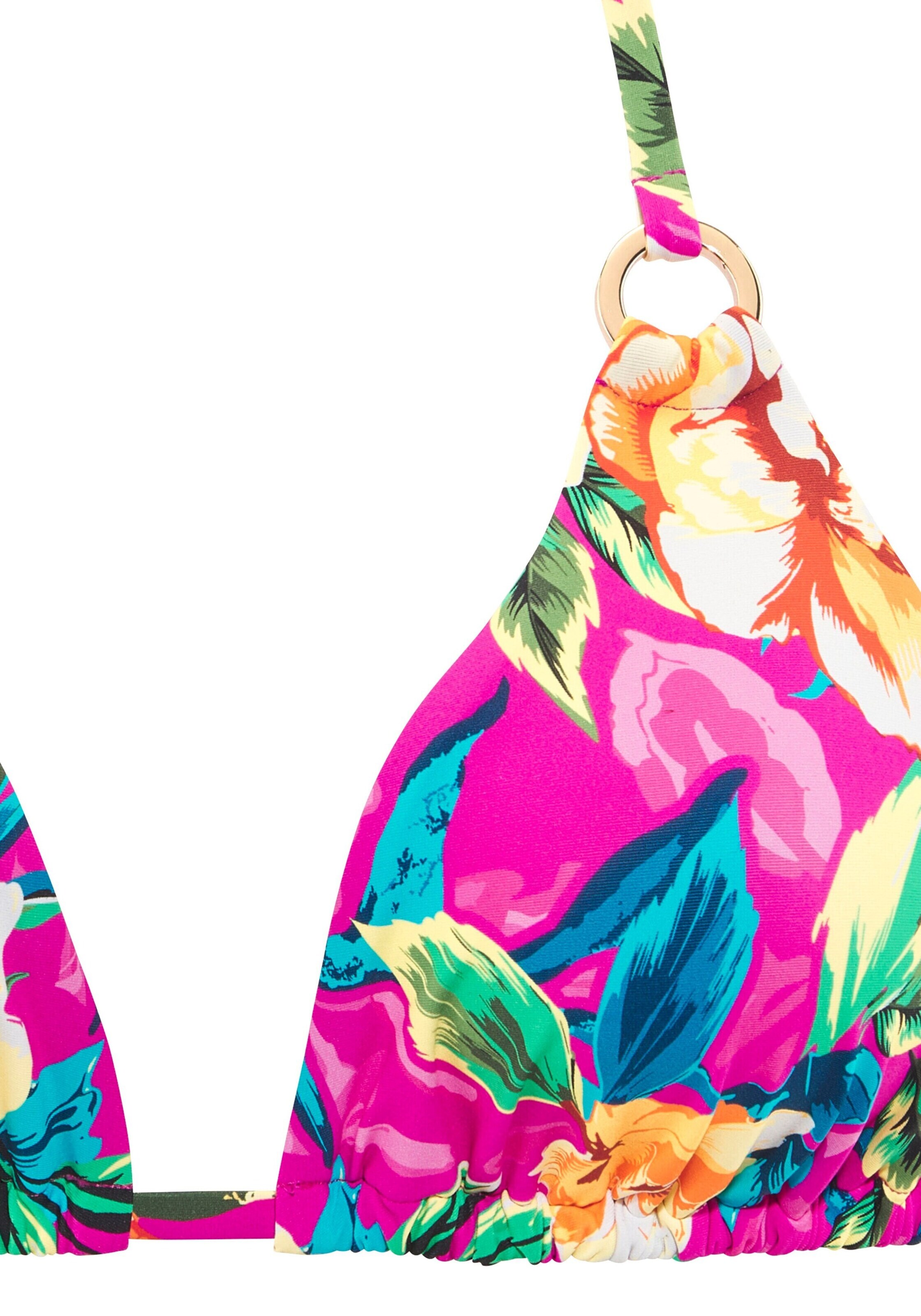 LASCANA Triangel Bikinitop in Pink