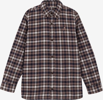 Scalpers Button up shirt in Brown: front
