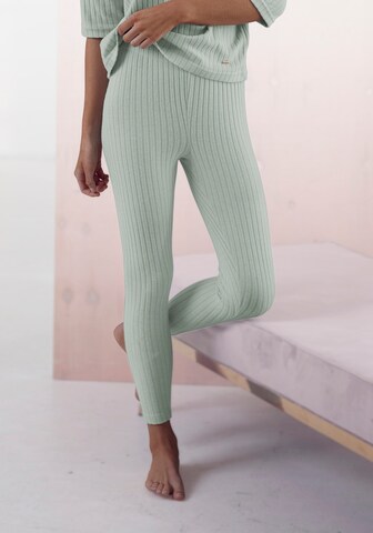 s.Oliver - Skinny Leggings em verde: frente