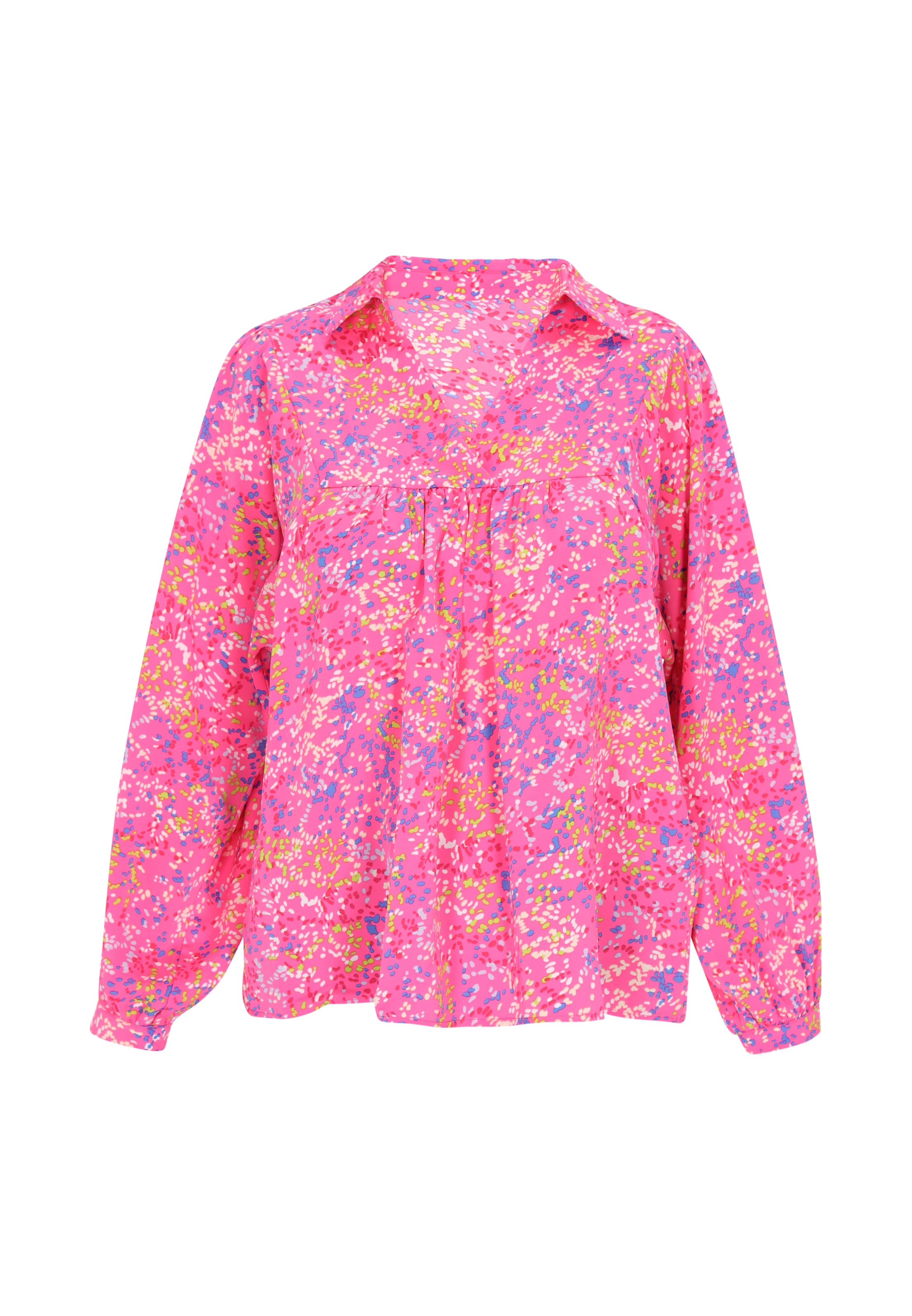 rozā usha FESTIVAL Blūze: no priekšpuses