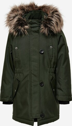 Veste d’hiver 'Iris' KIDS ONLY en vert : devant