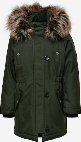 KIDS ONLY Winter Jacket 'Iris' in Green: front