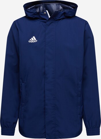 ADIDAS SPORTSWEAR Athletic Jacket 'Entrada' in Blue: front