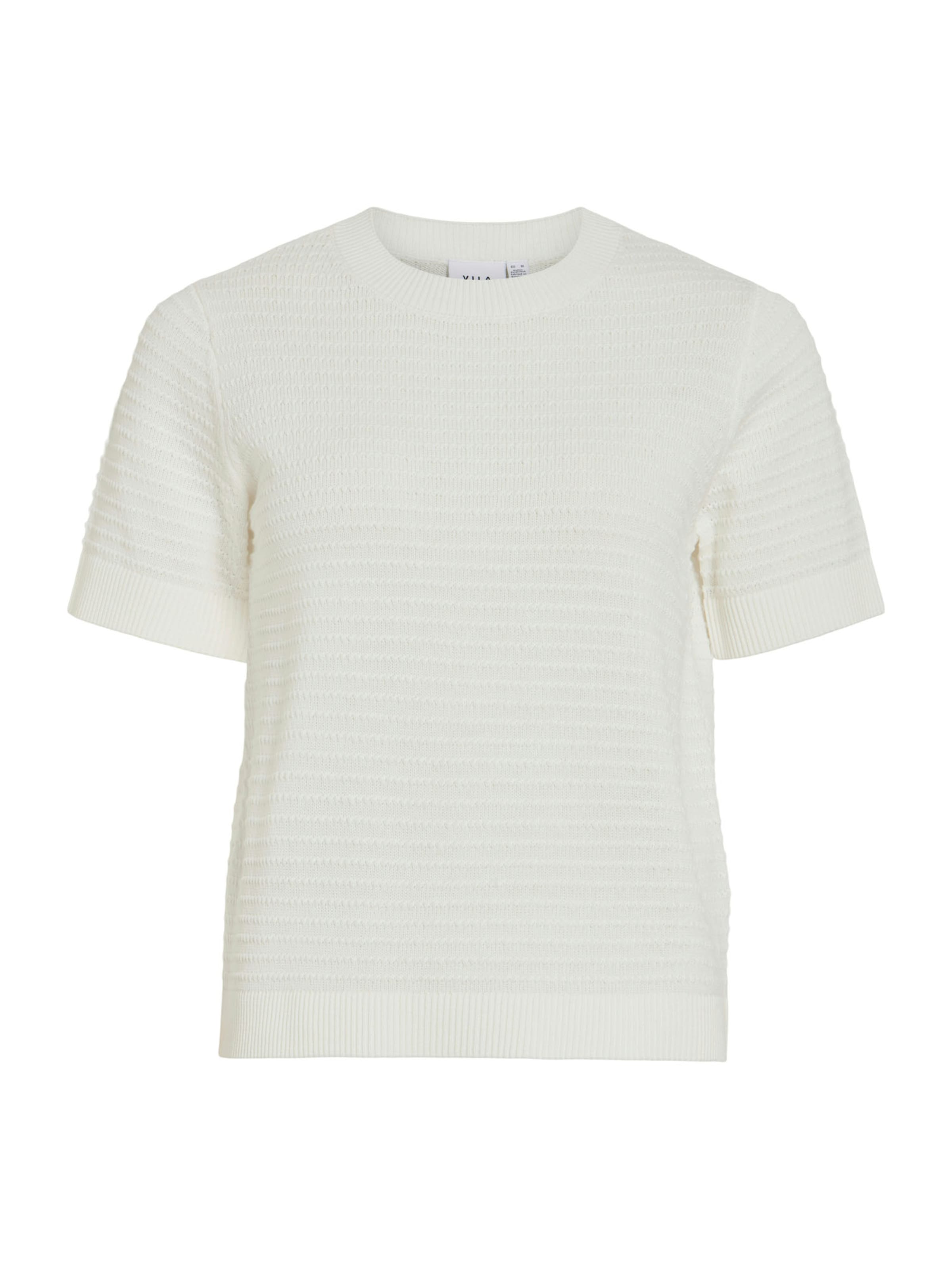 Pull-over 'VILOLLO' VILA en blanc : devant