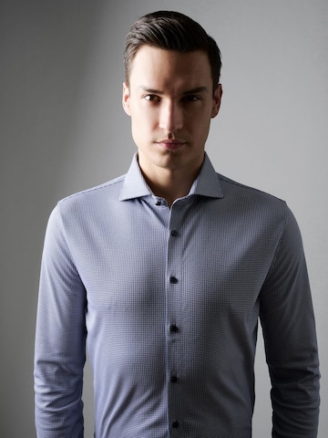 DESOTO Slim fit Button Up Shirt in Blue