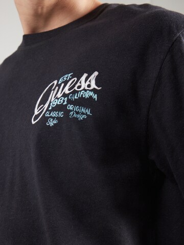 GUESS Originals Shirt 'FRUITS' in Black