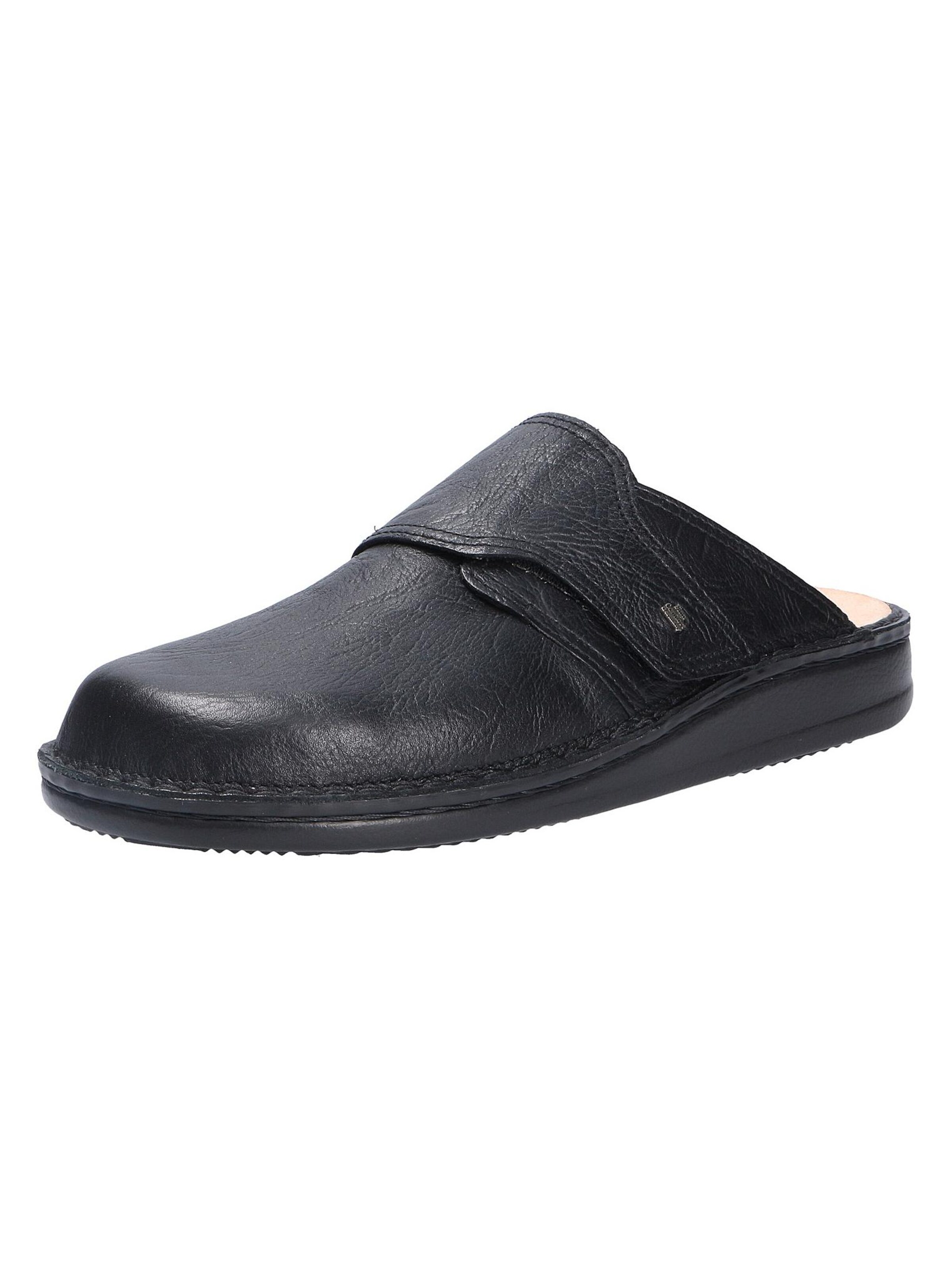 Finn Comfort Clogs 'AMALFI'‌ in Schwarz: Vorderseite