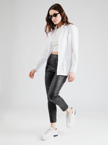 Coupe slim Pantalon 'OBJMelba Lisa' OBJECT en noir