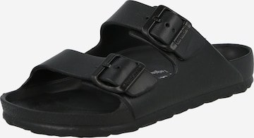 Mule 'AMI' espadrij l´originale en noir : devant