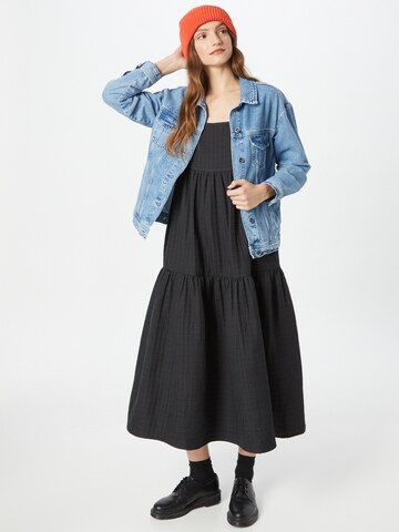 LEVI'S ® Kjole 'Kennedy Quilted Dress' i sort