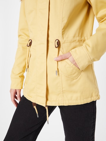 Parka mi-saison ONLY en jaune