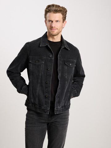 CROSS JEANS Jacke 'A 315' in Schwarz: Vorderseite