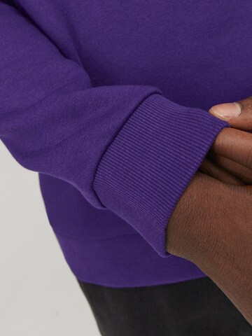 JACK & JONES Sweatshirt 'JCOLogan' in Purple