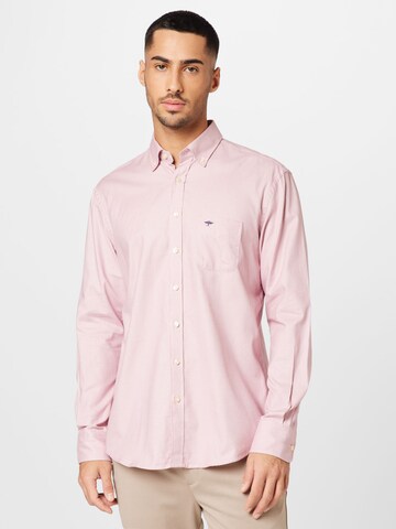 FYNCH-HATTON - Regular Fit Camisa em roxo: frente