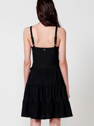 KOROSHI Summer dress in Black