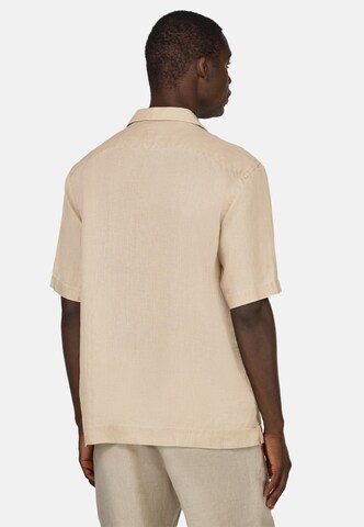 Boggi Milano Regular fit Overhemd in Beige