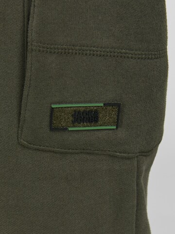 Effilé Pantalon cargo 'Gordon' JACK & JONES en vert