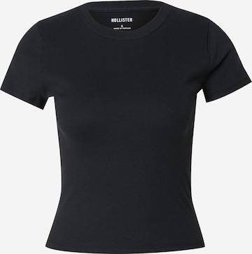 HOLLISTER Футболка в Черный: спереди