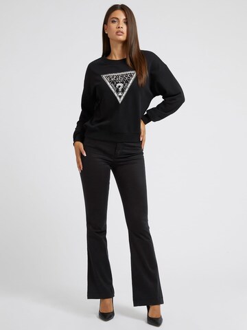 GUESS Sweatshirt in Schwarz