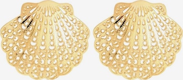 Cala Rose Ohrringe 'AVELINE' in Gold: Vorderseite